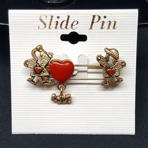New Lovers Slider Pin Brooch